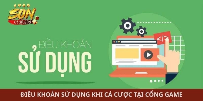 Điều khoản sử dụng khi cá cược tại cổng game